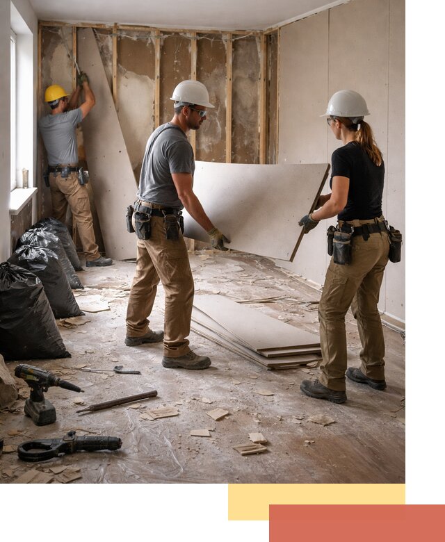 Демонтаж стеновых панелей в Орле быстро и аккуратно