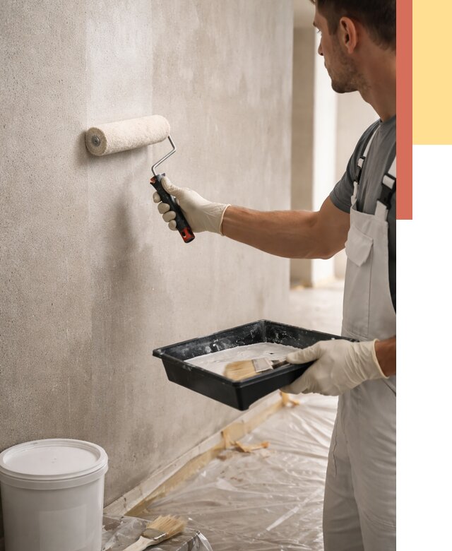 Грунтовка стен в Орле от 2227 руб. м2 — быстро, недорого, с материалом | ОТДЕЛОЧНИК-Орл