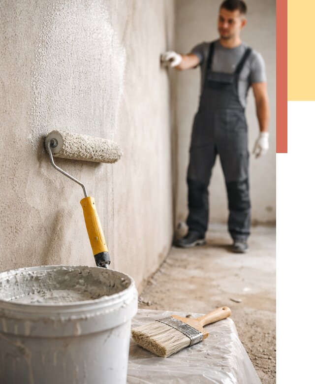 Нанесение бетоноконтакта на стены в Орле от 4252 руб. быстро и недорого | ОТДЕЛОЧНИК-Орл