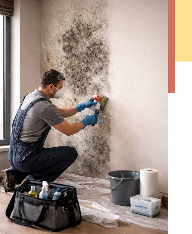 Удаление плесени со стен в Орле от 2177 руб. — быстро и недорого | ОТДЕЛОЧНИК-Орл