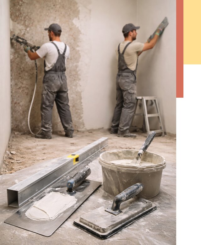 Штукатурка стен под обои в Орле от 4556 руб./м2 — выравнивание под обои | ОТДЕЛОЧНИК-Орл