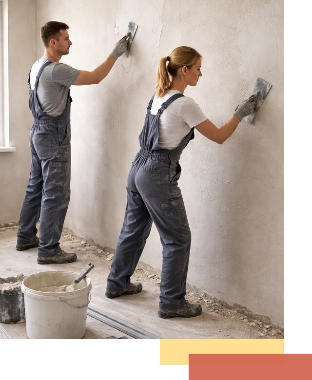 Штукатурка стен под обои в Орле профессионально и быстро