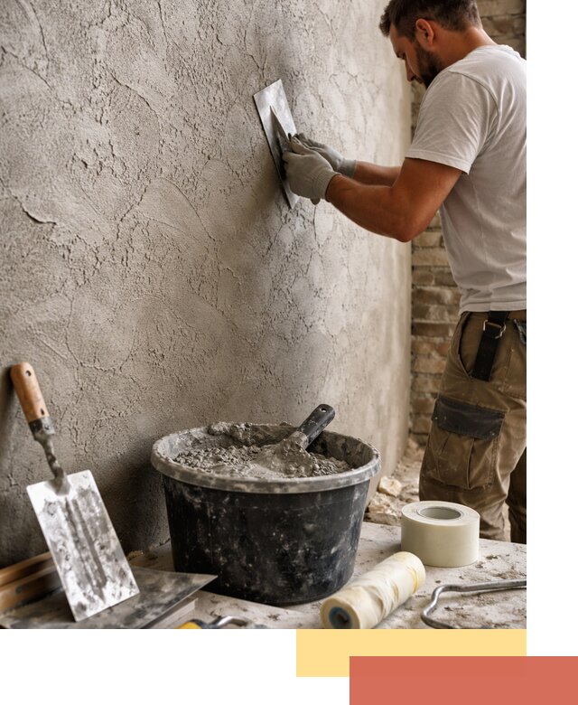 Декоративная штукатурка лофт в Орле — отделка стен и потолков