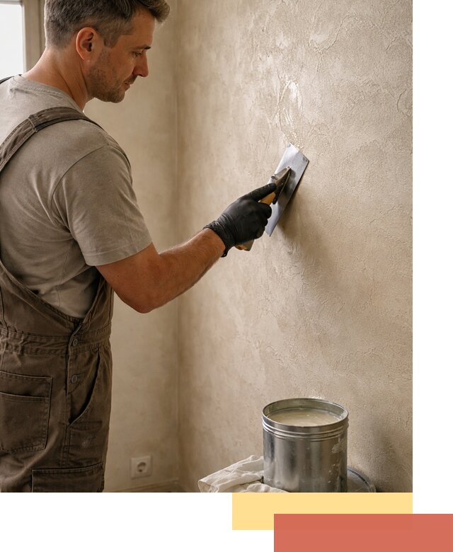 Нанесение воска на штукатурку в Орле для защиты и блеска