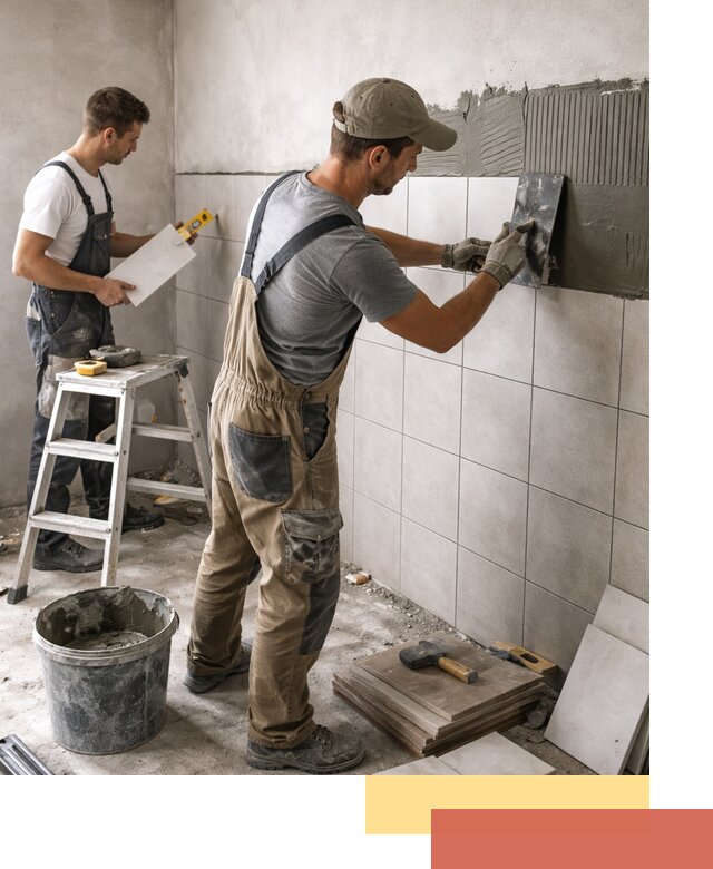 Укладка плитки на стены в Орле профессионально и надежно