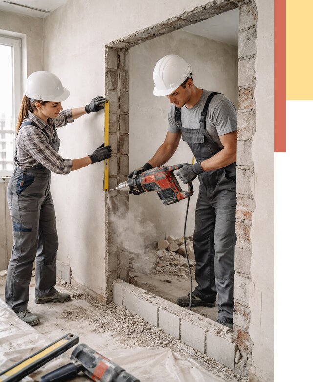 Создание проемов в стенах в Орле от 6581 руб. — алмазная резка и расширение | ОТДЕЛОЧНИК-Орл