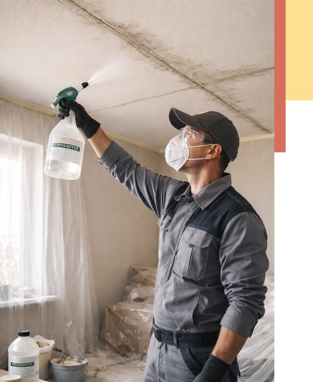 Антисептическая обработка потолка в Орле от 2531 руб. | ОТДЕЛОЧНИК-Орл