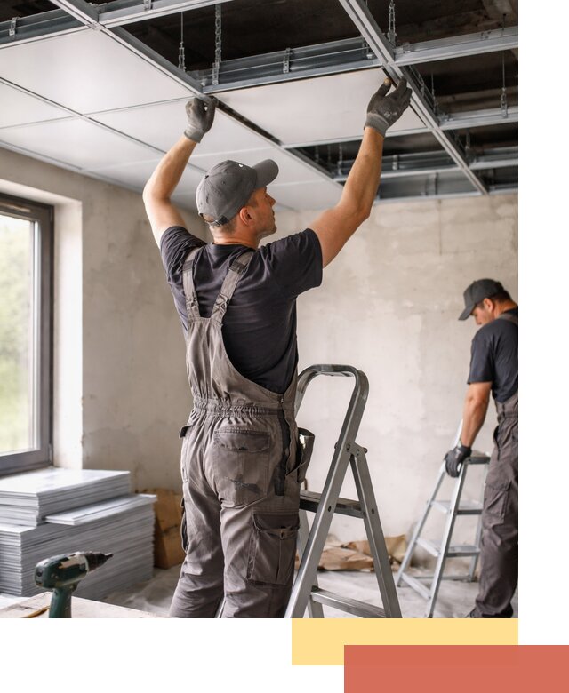 Монтаж кассетного потолка в Орле качественно и быстро