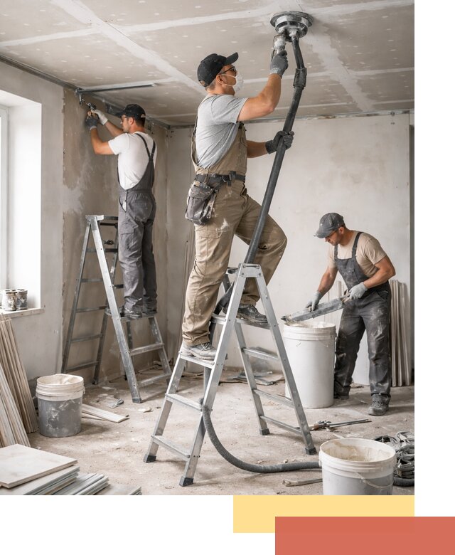 Ремонт потолка из гипсокартона в Орле: быстрый и качественный монтаж