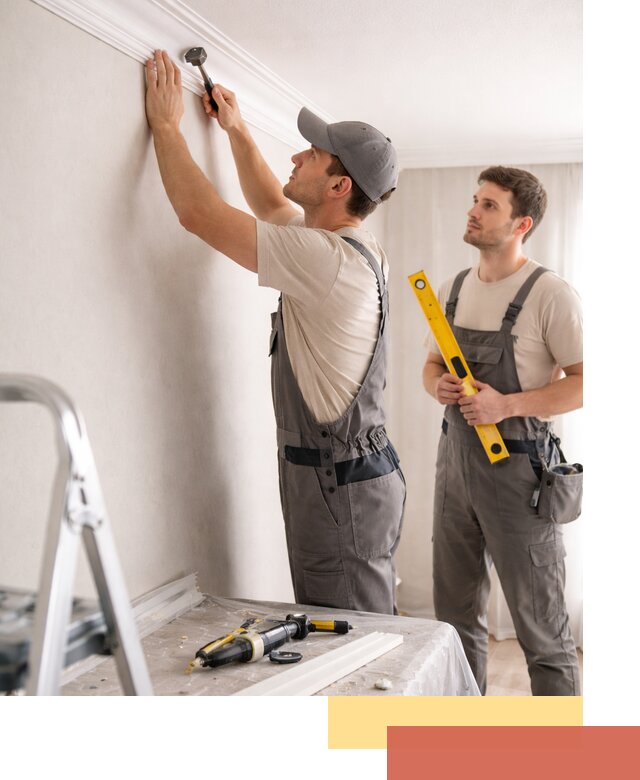 Монтаж потолочного плинтуса в Орле качественно и быстро